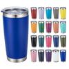 Custom Logo 20 Oz Multi-colored Stainless Steel Vacuum Insulated Tumbler Hot/cold Drink Beer Cup for Travel Coffee Mug