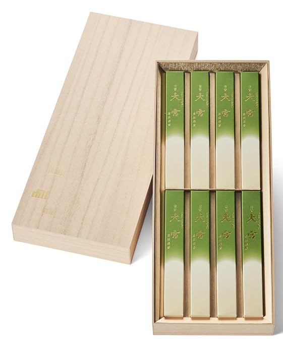 

Набор из 8 коротких коробочек Gyokushodo Kako Omiya в бумажной коробке в стиле павловнии #6142