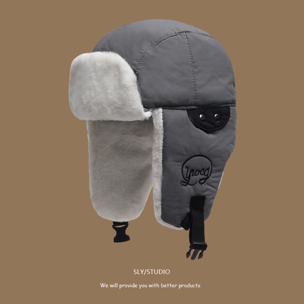 Windproof Earflap Hat Cold Proof Winter Bomber Hat Casual Ear Protection Cap  Winter