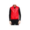 Emporio Armani EA7 Letter Print Stand Collar Zipper Down Vest Men Vest Red 8NPQ01-PN29Z-1451