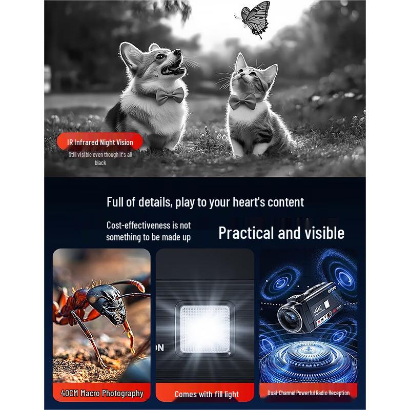 ORDRO Z36 4K Vlogging Digital Camcorder (CN Version)