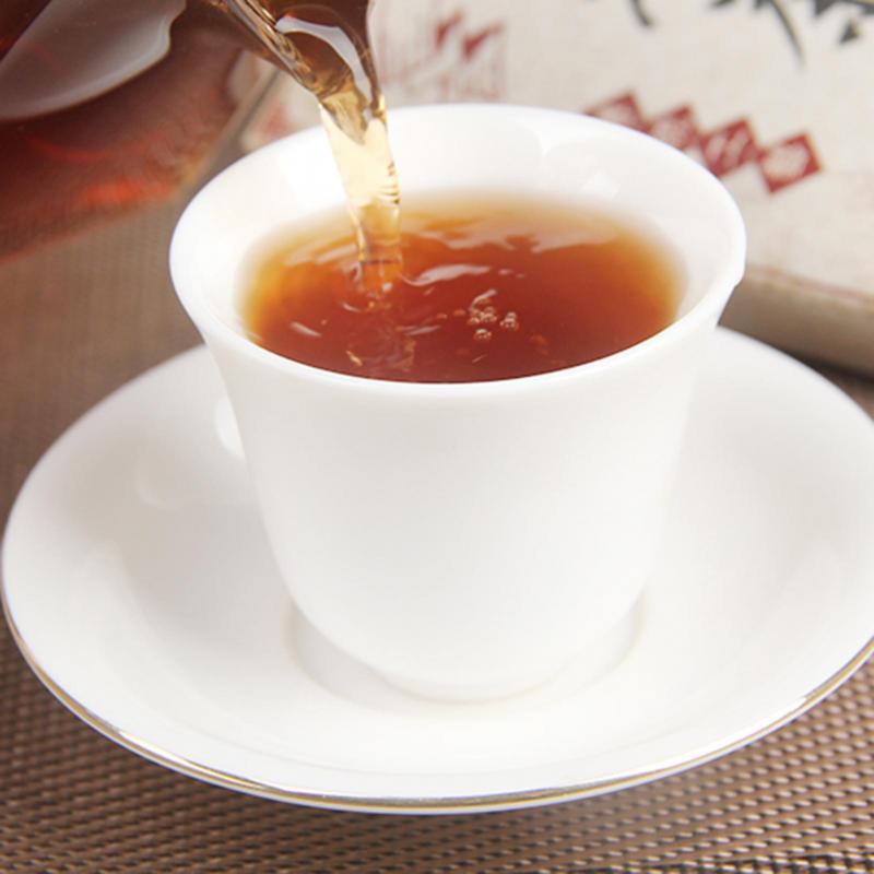 

Чай Пуэр Традиционный Хорошо Пахнущий Мягкий Вкус Кирпичный Пуэр Чай 200 г / Пакетик