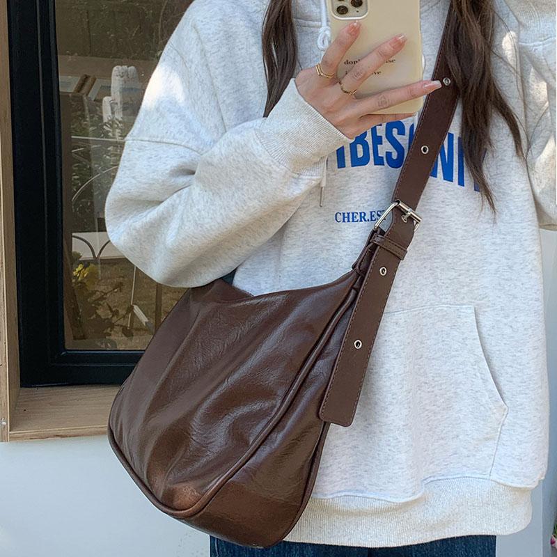 Innovative Mischung aus Mini-Bolzen, Geldbörse und Handtasche, vielseitige Vintage-Einkaufstasche, einfache, neue vertikale, kastenförmige Tasche für Herbst und Winter