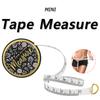 1/3pcs Portable Retractable Vintage PU Leather Mini Tape Measure Nostalgia Measuring Ruler Vintage Sewn Cm Inch Roll Scale