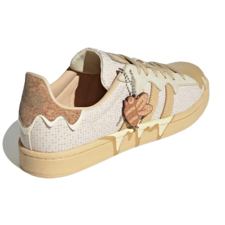 Adidas Originals Melting Sadness X  Campus 00S Fabric Synthetic Leather Durable Lightweight Low-Top Sneakers Unisex Sneakers Beige GY5968