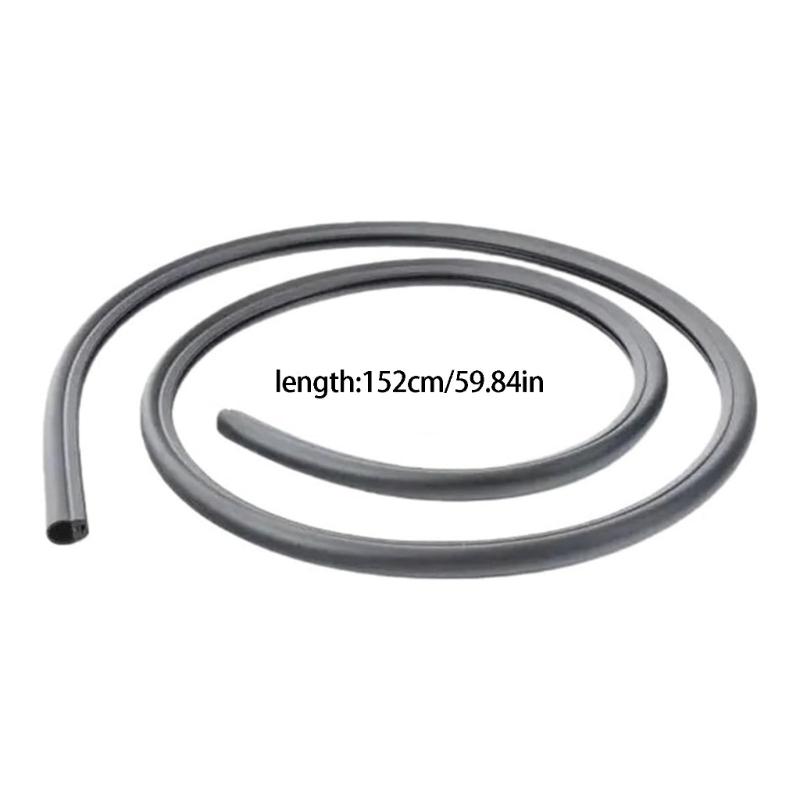 Front Hood Seal Strips 51767418174 for G05 G06 2020-2022 Rubber Sealing Strips Automotive Accessories Easy Installation