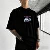 Bandai One Piece Luffy Zoro Printed Cotton Shortsleeved 2026 Summer Breathable Mens and Womens Loose Sporty Fashion Tshirt