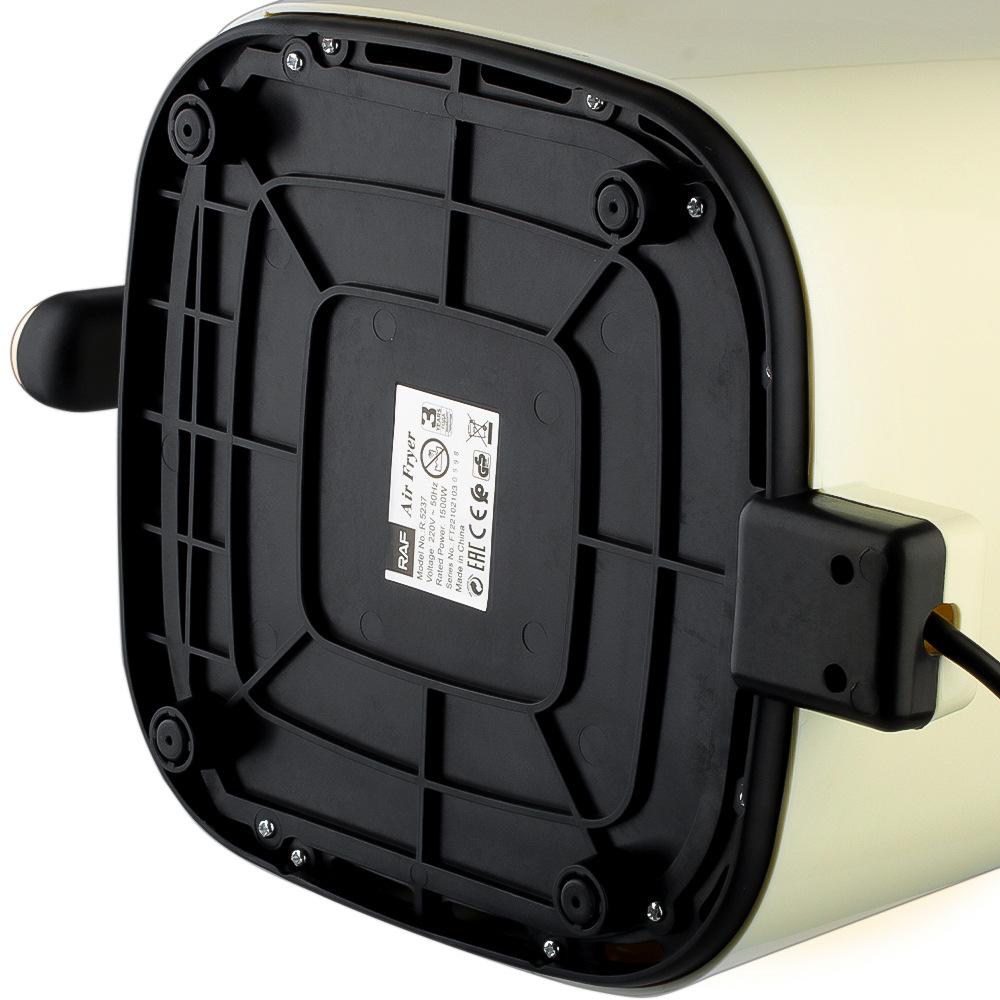 Fritadeira de ar multifuncional doméstica 4,8l sem óleo, fritadeira elétrica inteligente totalmente automática, batatas fritas