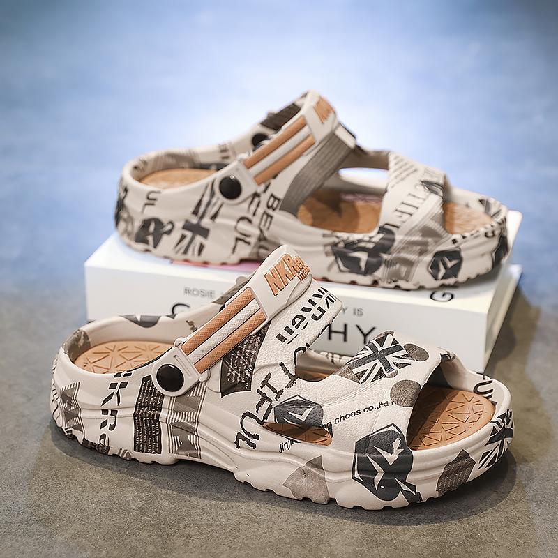 

Soft Mens Shoe Outdoor Sabot Male Slipper Fun Designer Luxury Low Price 2025 Comfortable High Quality Slides 39-40 хаки