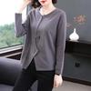 Long-sleeved Women's New Style Spring and Autumn Style Irregular Tops with Bottoming Shirts