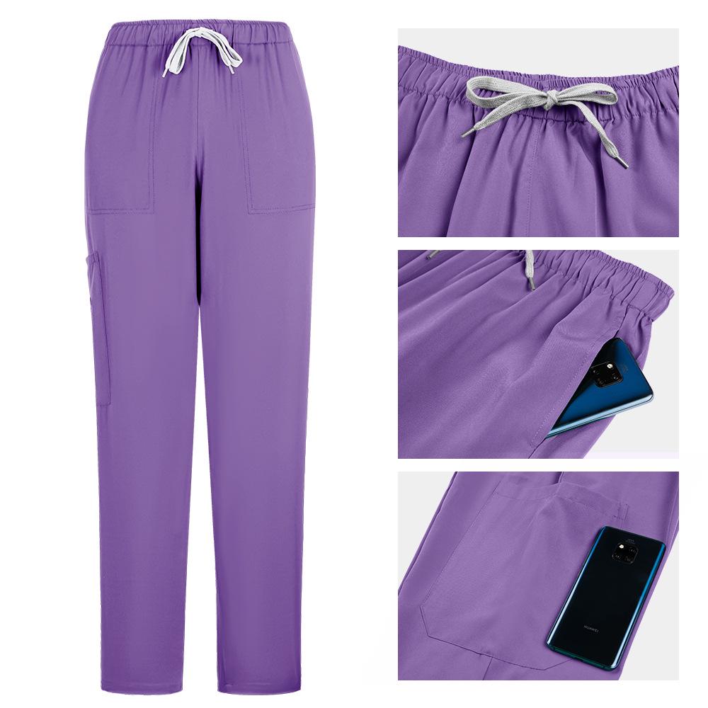 Unisex Surgical Scrub Suit Set - Operating Room Hospital Gown and Washable Hand Gown