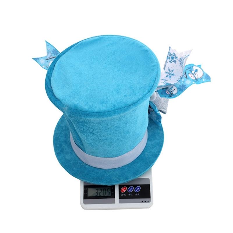 Folding Christmas Tree Top With Big Bowknot Embellishments for Indoor and Outdoor Winter Holiday Party Centerpieces