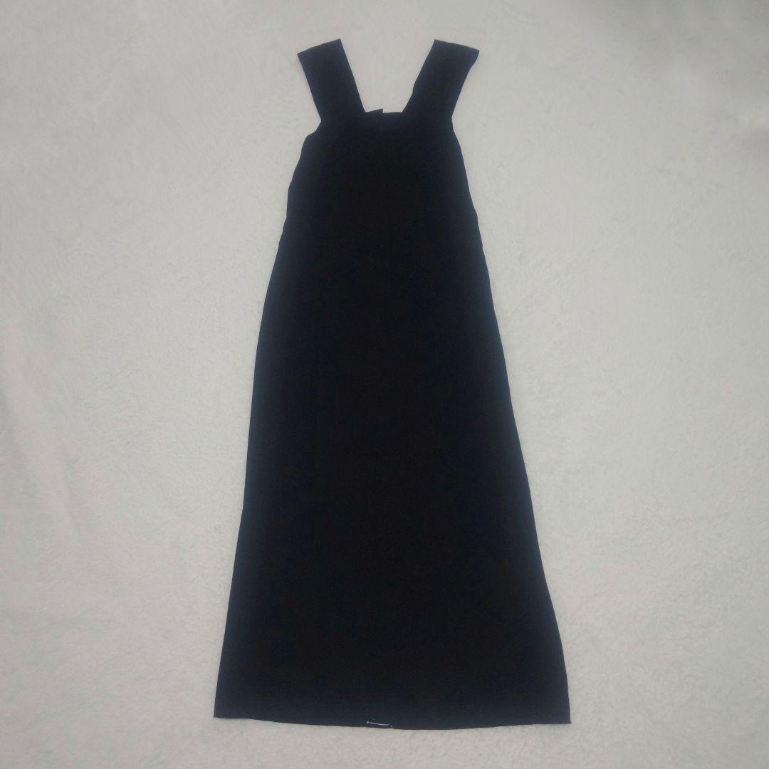 IENA Back Cross Jumper Skirt Hiyoku Thick Strap I-line