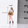 1/64 Miniature Figures Model Action Figure Hand Painted Garage Scene People Resin Collection Desk