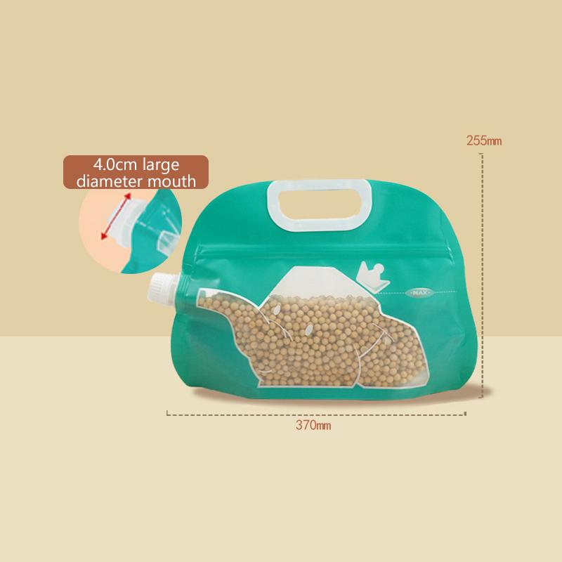 1Pcs Insect-Proof Rice Storage Bag Household Airtight Multifunctional Sealed Container For Rice Flour Kitchen Pantry Organizer