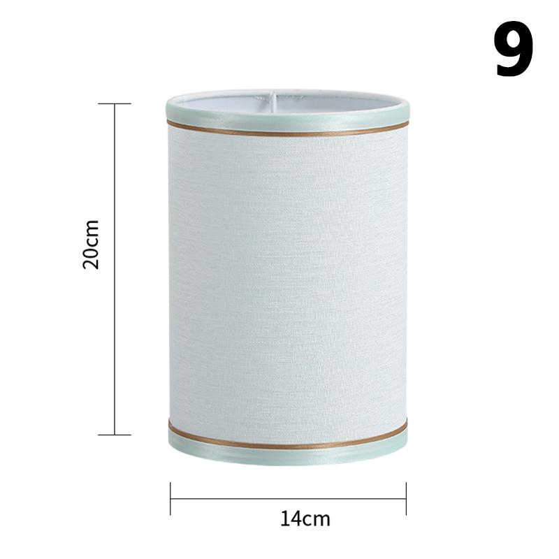 Modern Table Lamp Shade E27 Linen Fabric Lampshade Chandelier Bedside Lamp Floor Light Cover Home Decor Fabric Table Lamp Cover