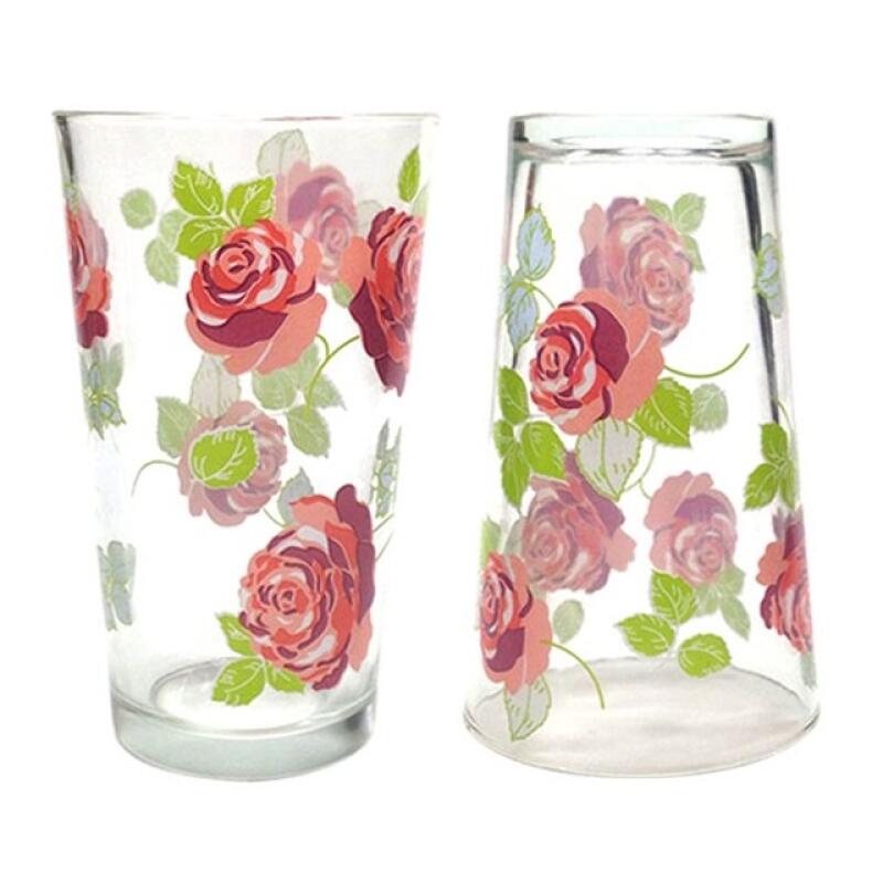 Vintage Rose Tumbler (4P)