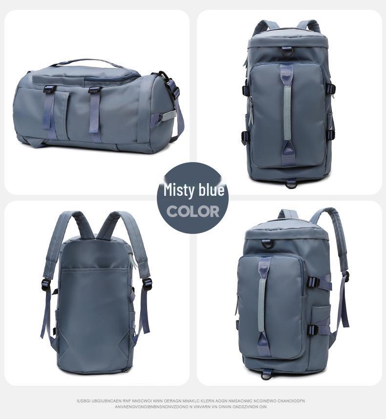 Customizable Large Capacity Travel Bag with Wet/Dry Separation - Ideal for Yoga or Business Trips