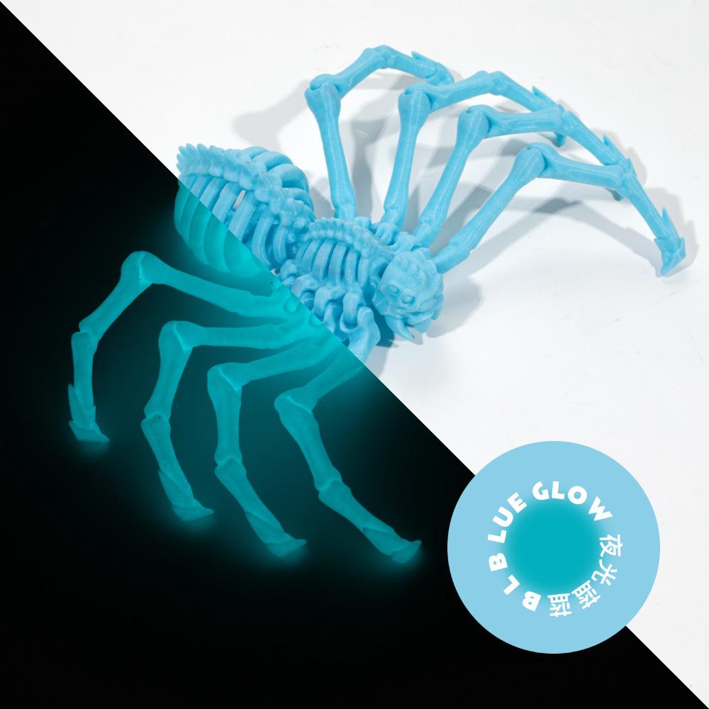 3D Printing Spider Animals Toy Realistic Colorful Spider Figurine Articulated Fidget Toy for Spider Lovers Halloween Home Decor