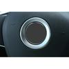 Matte Silver 2016-21 Car Steering Wheel Horn Ring Fit For BMW X1 F48 Cover Panel