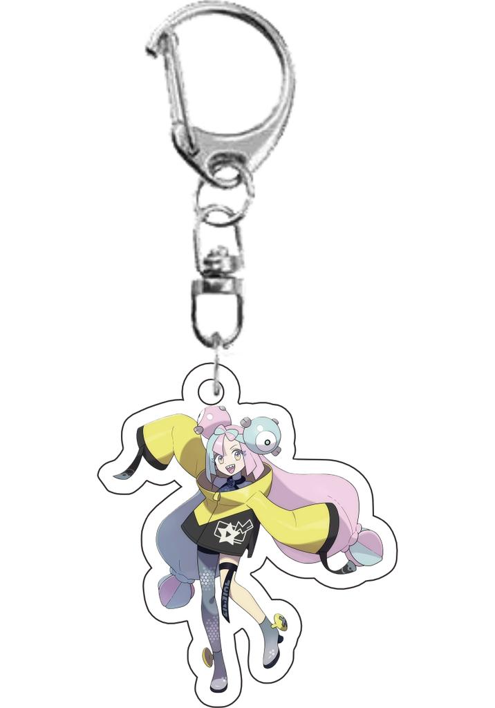 Anime Cartoons Acrylic Key Chain for Lance Lucy Cynthia Caitlin Steven Stone Acrylic Backpack Pendant Acrylic Key Buckle Pendant
