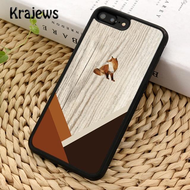 Krajews Fox clever vignette Soft Phone Case Cover For iPhone 17 Air 16 15 14 plus 11 12 13 pro max Plus coque Fundas