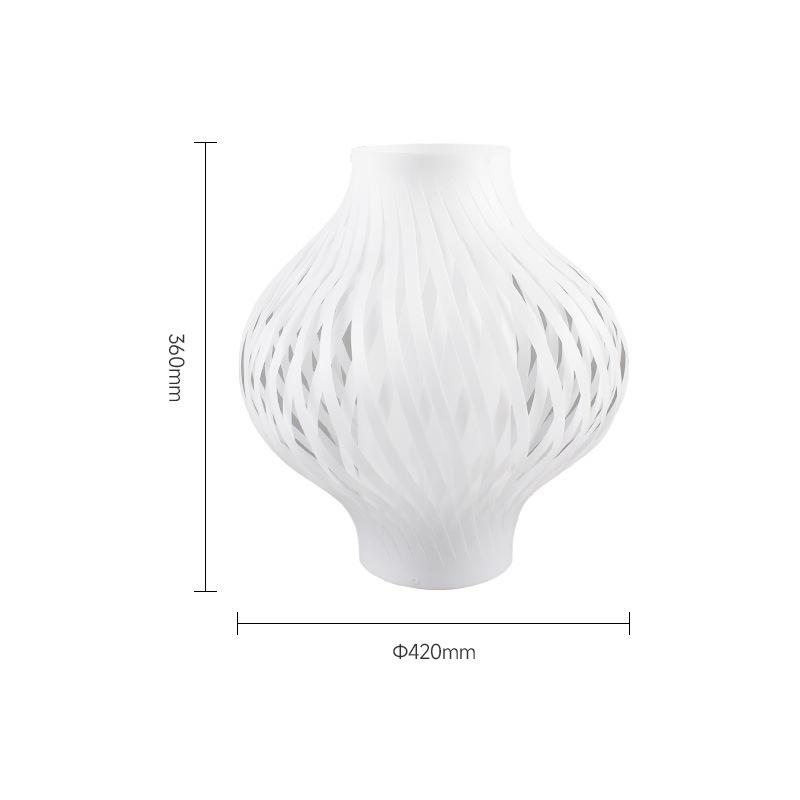 PP Material Bird's Nest Lampshade Simple Artistic Creativity Bedroom Headboard Pendant Light