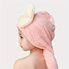 1pc Soft 's Geometric Hair Wrap Towel Absorbent, Quick Drying Microfiber Turban for Long Short Hair, Gentle On Scalp, Easy To Wear,