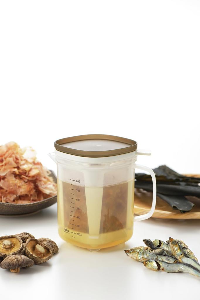 Akebono Sangyo Dashi 800ml Delicious Dishwasher Made In Pot, Capacity, Microwave-Safe, Dashi, Safe, Japan, RE-1510