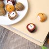 Rosewood Cartoon Chestnut Sister Garlic Pendant in Green Sandalwood Mobile Phone Chain