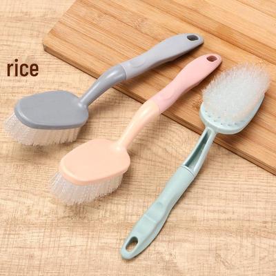 Küchenreinigungsbürste mit langem Griff, Antihaftöl und Aufhängefunktion