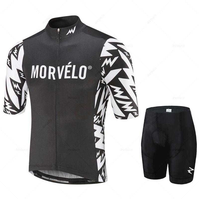 2026 Morvelo Sommer Pro Herren Radtrikot Anzug Mountainbike Triathlon Schnelltrocknend Atmungsaktiv Fahrradbekleidung Ropa Ciclismo