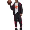 Pantalones Air Jordan Sport Jam Talla Asiática 'Negro Rojo' Hombre DX9374-013