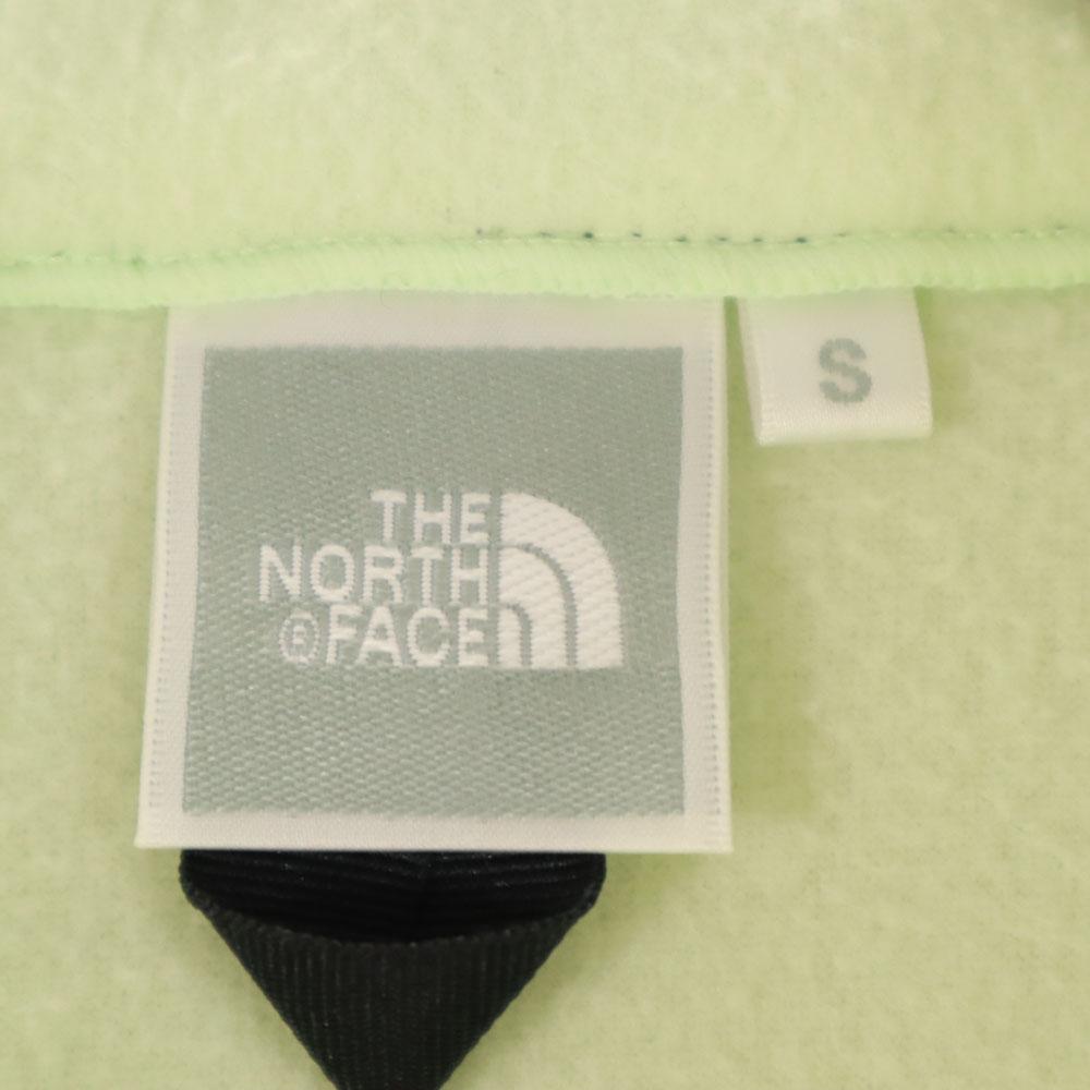 The North Face NLW22304 Mountain Micro Fleece Jacket S Green System Women Used