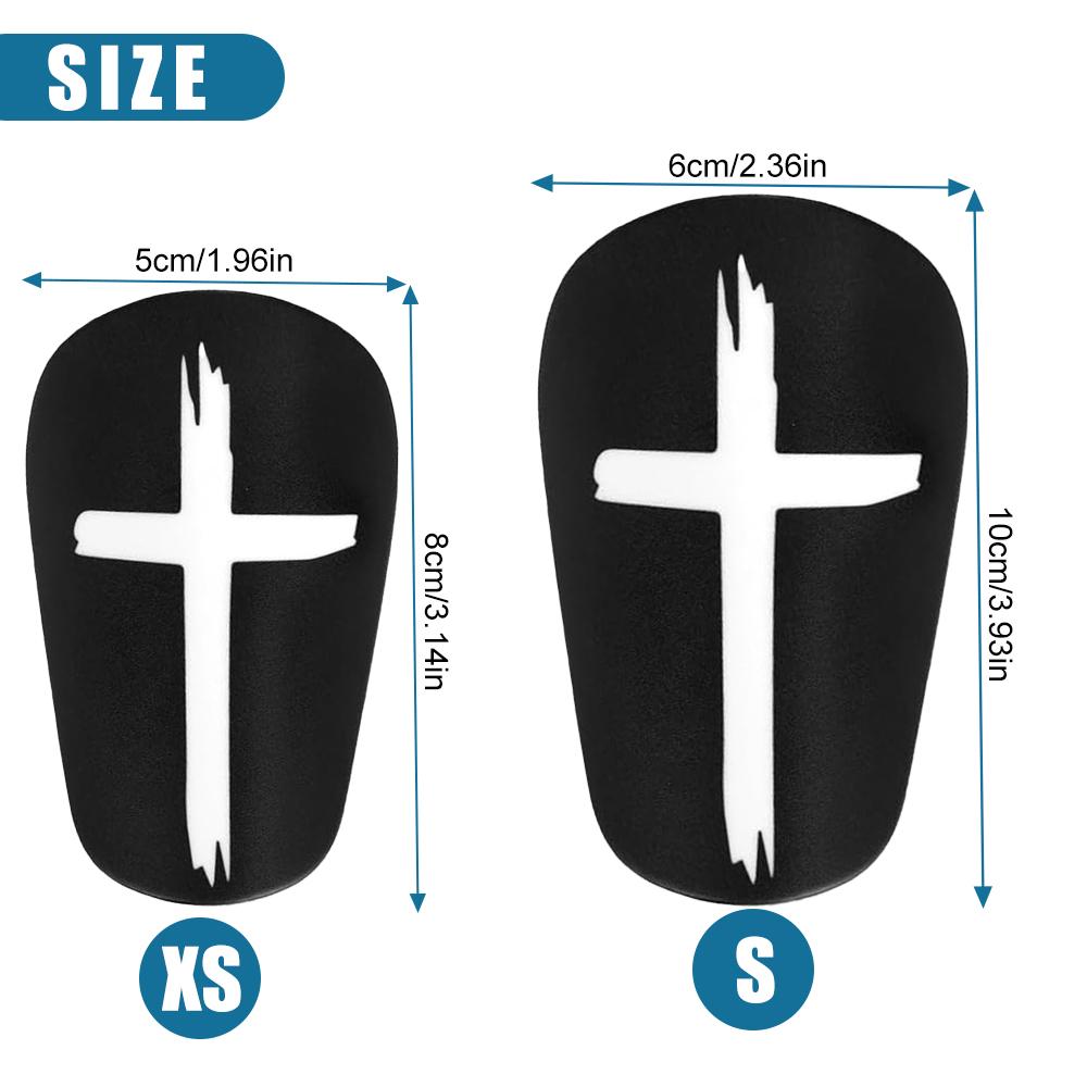 1Pair Mini Soccer Shin Guards - Ultra Lightweight Pp+Eva Shin Pads For Kids/Youth/Adults - Non-Slip Football Protective Gear