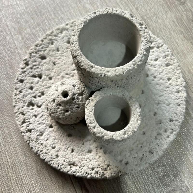 Modern Cement Incenses Stick Tray Burners Holder Stand For Yogas Relaxation And Creating Space Spiritual Practice