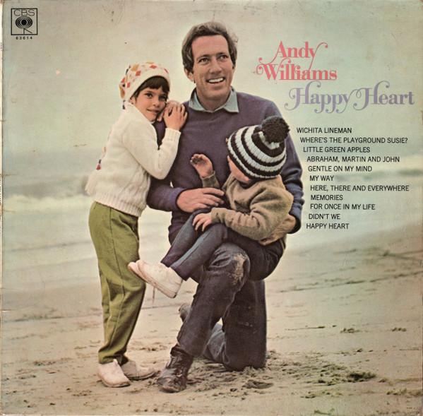 

LP Record ANDY WILLIAMS - Happy Heart S63614 CBS 1969 UK Pop Used