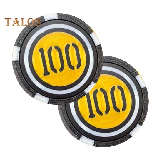 

1/2 шт. стек фишек магнитный слайдер снятие стресса тревожности дети подростки взрослые магнитный тактильный монета кончик пальца слайдер карман EDC сенсорная игрушка B