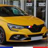 Autocolant Vinil Steag Francez pentru Bara Față Mașină Cup Sport Pentru Renault Clio MK4 RS 200/220 EDC/GT