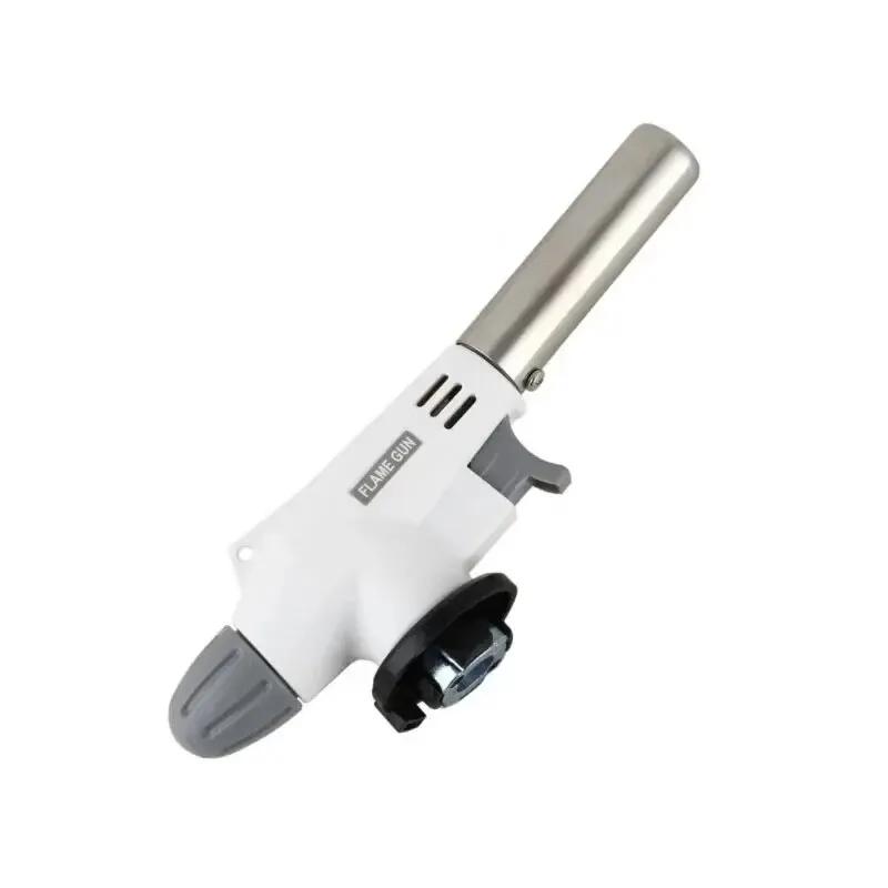 

Handy Flame Gun Welding Gas Burner Flame Gas Torch Flame Gun Blow for BBQ Camping Cooking camping equipment білий