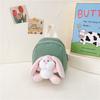 Adorable and Stylish Children's Backpack for Kindergarten Babies, with A Schoolbag-shaped Doll and A Rabbit-shaped Bag