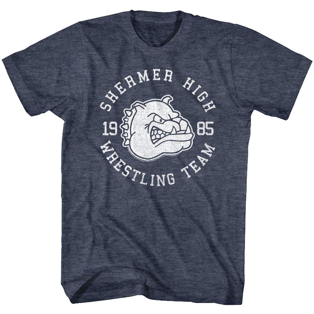 Breakfast Club Shermer High School Wrestling Team Bulldogs 1985 Men T Shirt L