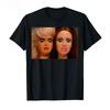 Funny Emoji Image Graphic Print Tshirt Unisex Women Crewneck Cotton Tee Loose Casual Oversize New Fashion Harajuku Streetwear Top