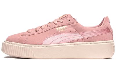 Suede Platform Satin 'Pink' Women's 365828-03