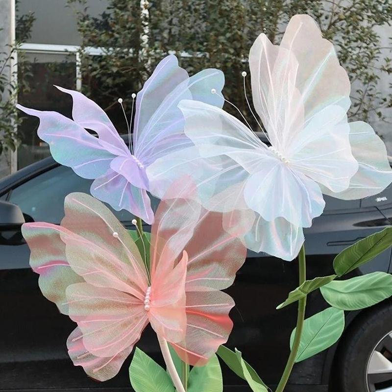 Butterfly And 5M Styling Tube Bendable Aluminum PVC Pipe Wedding Party Baby Shower Birthday Decor Mold DIY Prop