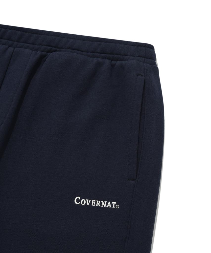COVERNAT Authentic Logo Sweat Jogger Pants Navy