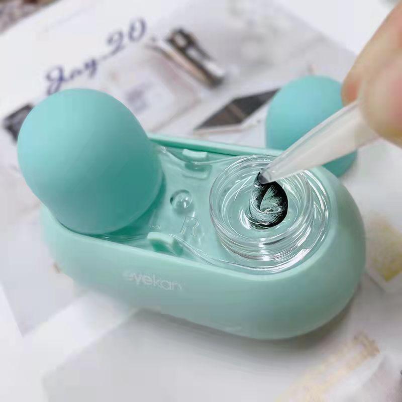 Contact Lenses Cleaner Ultrasonic With Removable Box 110KHz Remove Tear Protein Cleaning Machine Portable Contact Lenses Case