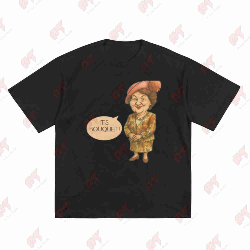 Hyacinth Bucket Pronounced Bouquet Short Sleeve Tee Cotton TShirt
