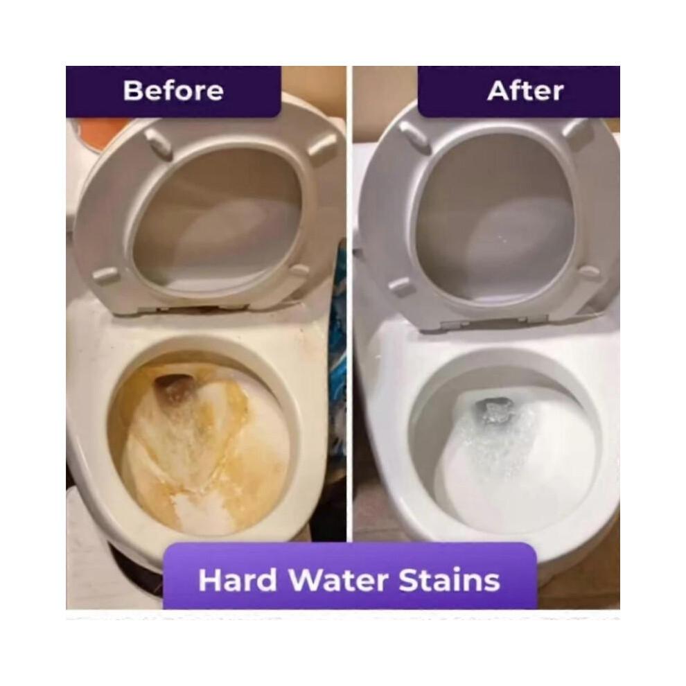 (100 grammi)Fizzclean Schiuma Detergente per WC, Schiuma Detergente Fizzclean Azione Istantanea