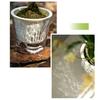 Flowerpot PET Highly Transparent Self-Watering Planter with Glacier Pattern Double-Layer Design Breathable Inner
